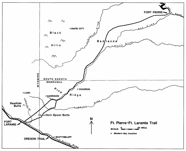 File:fort Pierre To Fort Laramie Trail Map.jpg - E Nebraska History